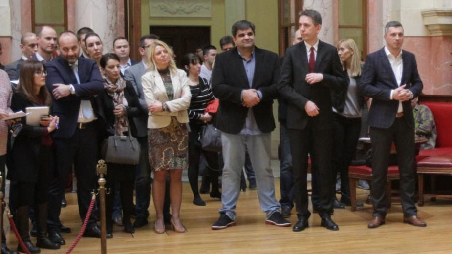 Lideri opozicije za saradnju na beogradskim izborima 1
