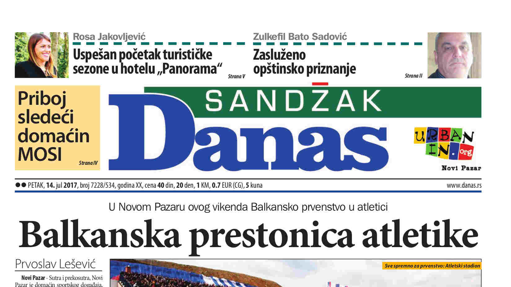 Sandžak - 14. jul 2017. 1 Sandžak - 14. jul 2017. 1