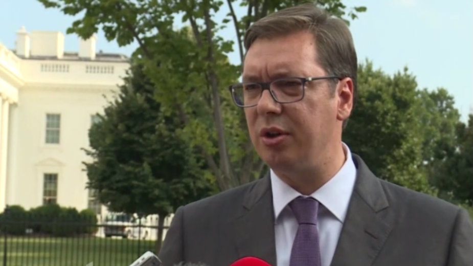 Vučić sa Pensom: Govorio sam bez rukavica 1