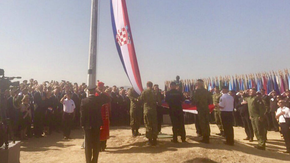 Knin: Sedmoro privedeno zbog "Za dom spremni" 1