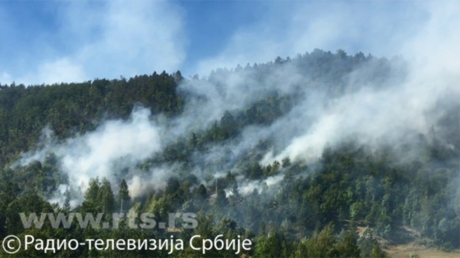 Požar na Suvoboru i Maljenu, vanredna situacija u tri sela 1