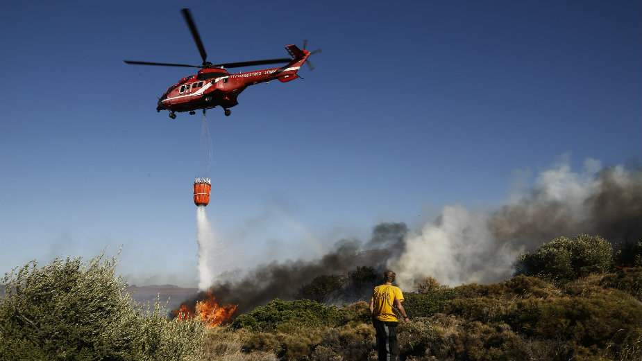 Grčka traži pomoć EU u gašenju požara 1