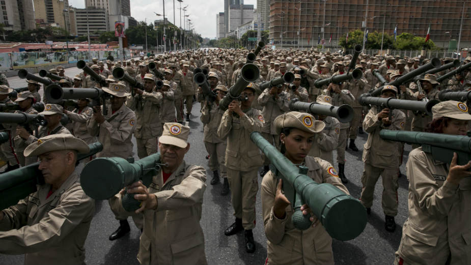 Venecuela mobilisala 900. 000 vojnika 1