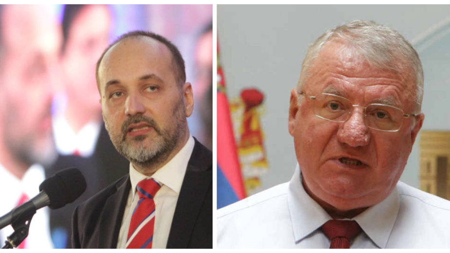 Rejtinzi Šešelja i Jankovića u padu 1