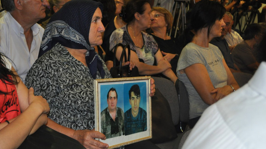 Pismo Udruženja kidnapovanih i ubijenih na KiM Vučiću 1