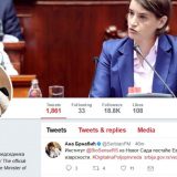 Brnabić preuzela premijerski tviter nalog 1