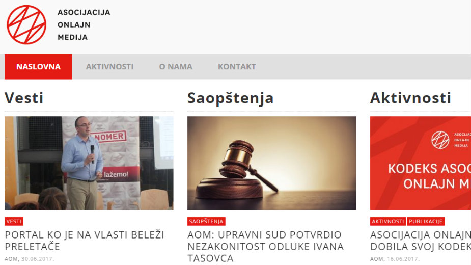 AOM: Tasovac obesmislio zakon 1