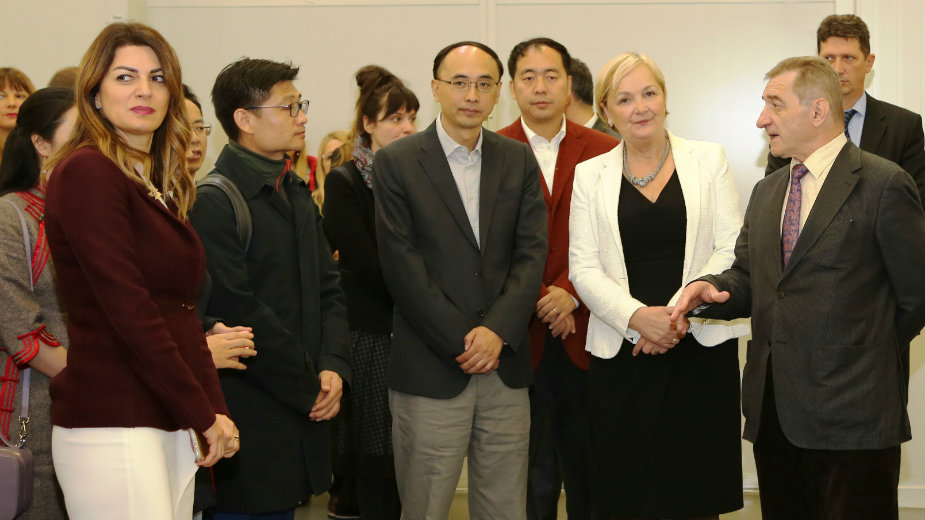 Kineska delegacija u Pošti Srbije 1