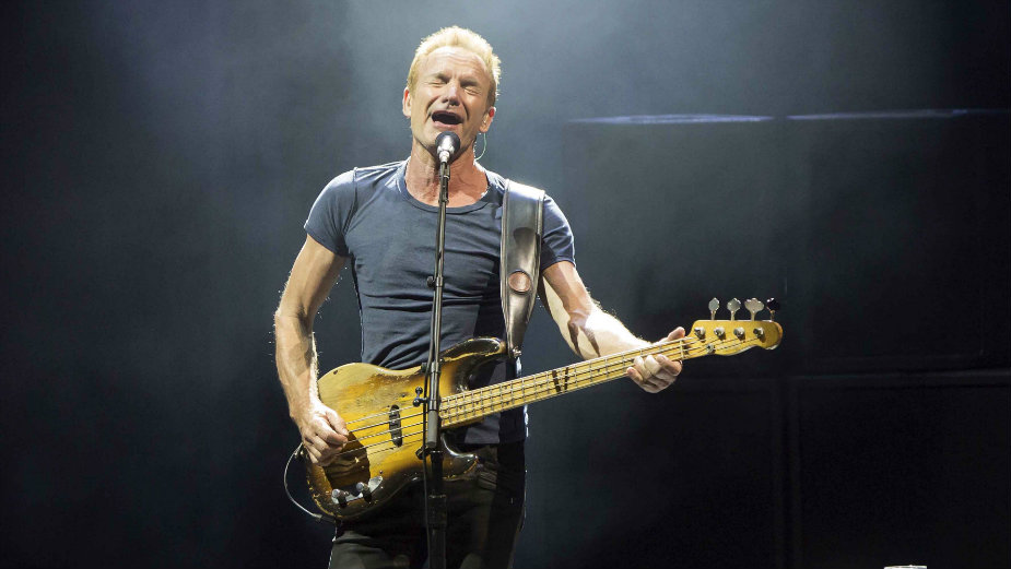 Sting nastupa u nedelju u Areni 1