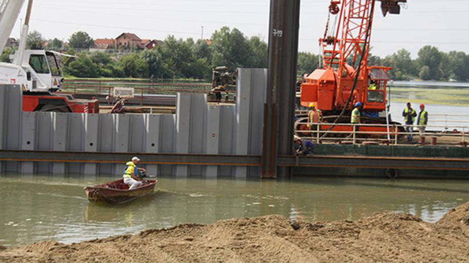 Radovi na pristaništu "Kostolac" do narednog proleća 1