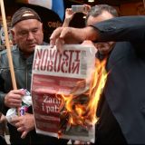 Spaljen srpski list, Dačić uputio protestnu notu Zagrebu 2