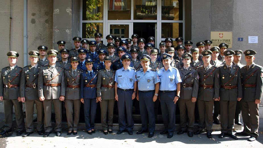 Najmlađi oficiri primljeni u jedinice Vojske Srbije 1