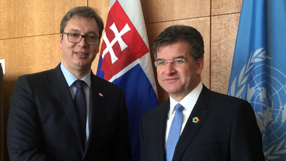 Vučić sa Lajčakom o ulozi Srbije u UN 1