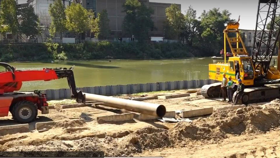 Intenzivna izgradnja pristaništa u Kostolcu 1 Intenzivna izgradnja pristaništa u Kostolcu 1