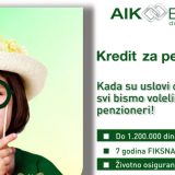 Keš krediti AIK Banke za penzionere 1
