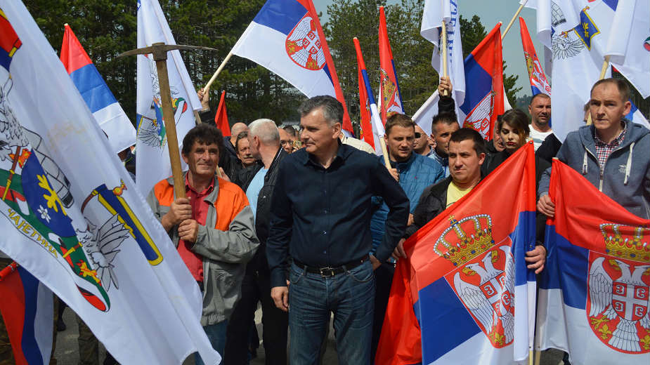 Protest protiv zuluma naprednjaka i medijskog mraka 1