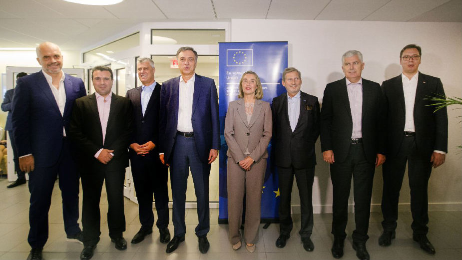 Lideri regiona na večeri kod Mogerini 1