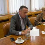 Antić sa predstavnicima Američke privredne komori u Srbiji 13