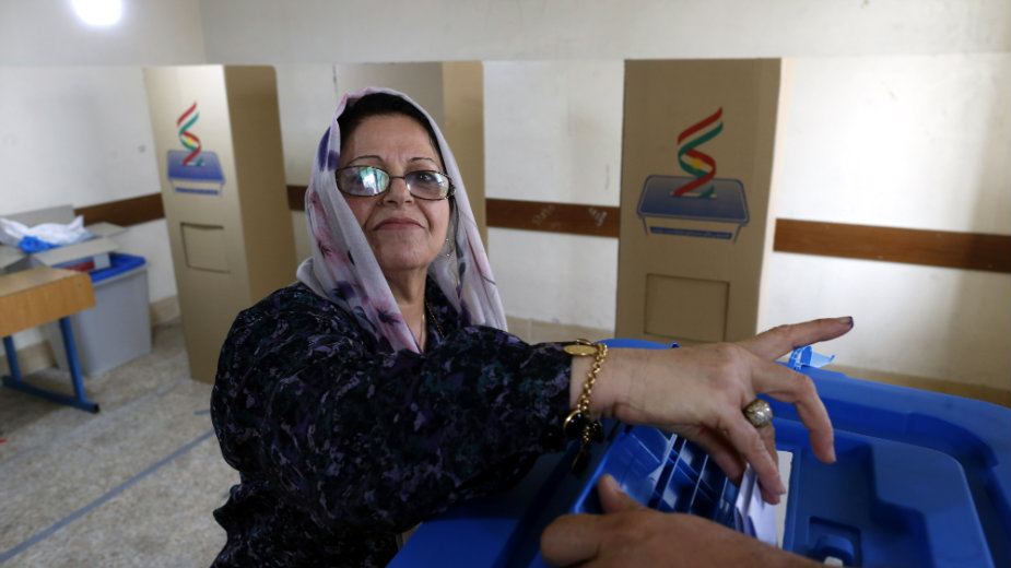 Kurdi masovno izašli na referendum o nezavisnosti 1