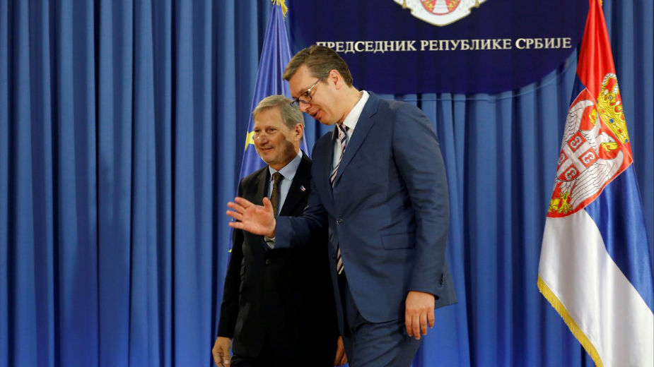Vučić sa Hanom: Sačuvati mir na Kosovu 1