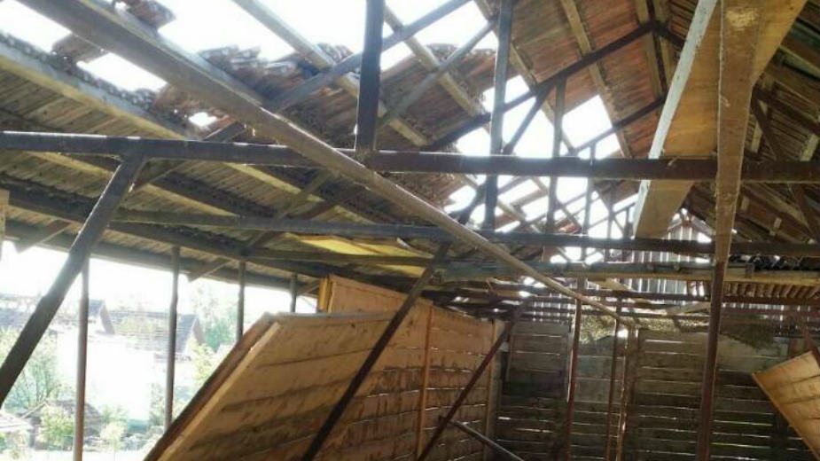 Građanima Putinaca oštećene kuće u nevremenu 2