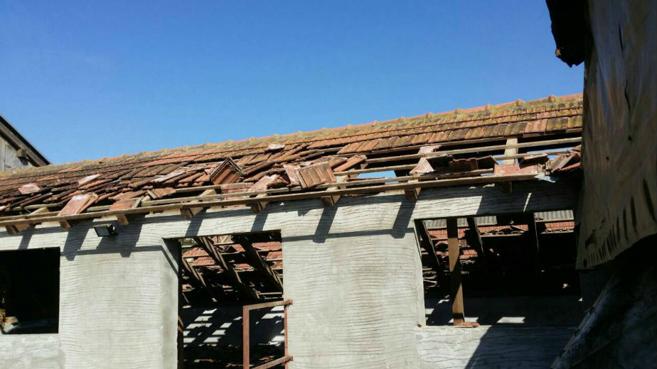 Građanima Putinaca oštećene kuće u nevremenu 1