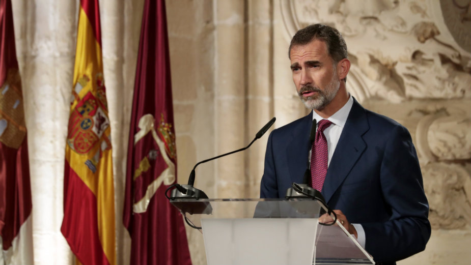 Kralj Filip: Ustav će pobediti svaki pokušaj da se Španija razbije 1