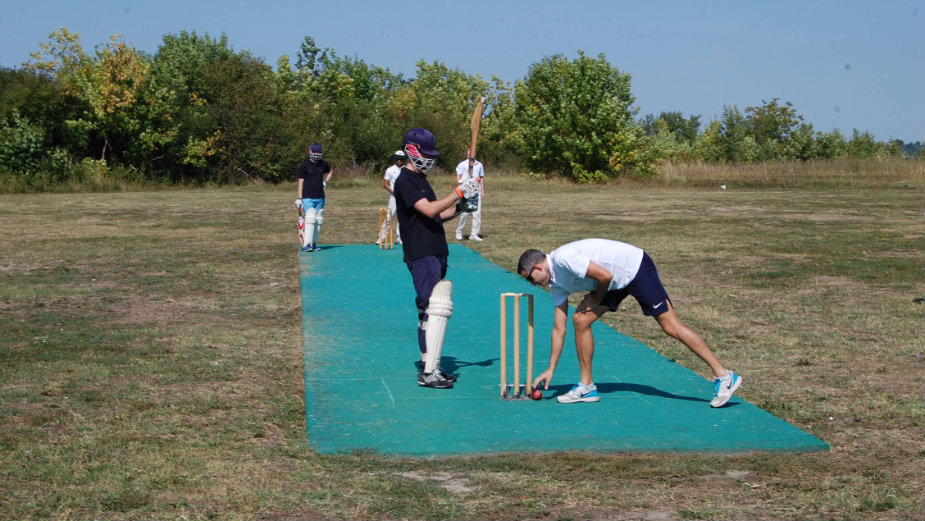 Kriket meč između Velike Britanije i Australije u Beogradu 1