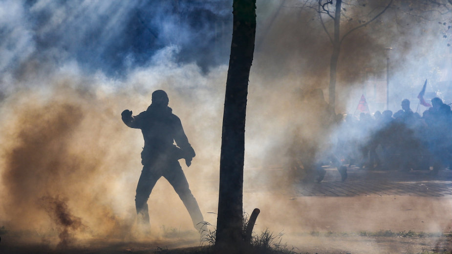 Protesti u Parizu zbog zakona o radu 1