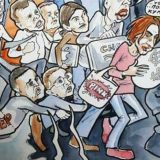 Protest građana Srbije u organizaciji Policijskog i Vojnog sindikata 2