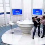 Poslanici skupštine Kosovo potukli se u emisiji 1