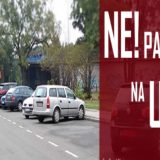 Protest biciklista zbog novih parking mesta na Ušću 6