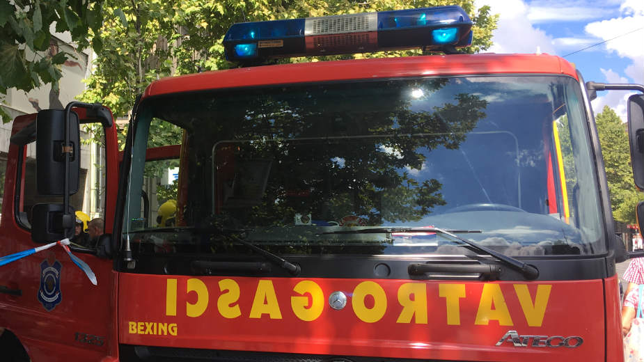 Zapalio se autobus na Ibarskoj, nema povređenih 1
