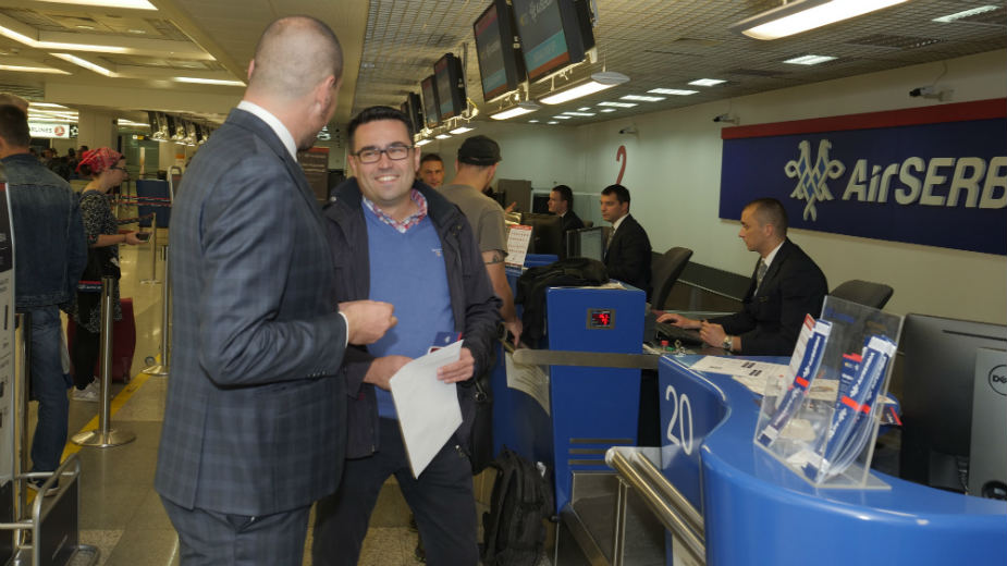 Er Srbija dočekala desetomilionitog putnika 1