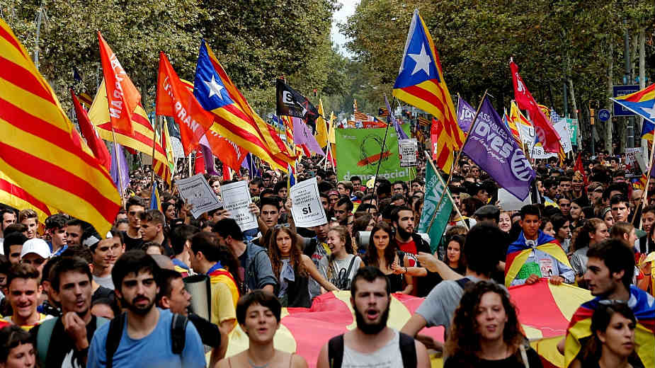 Raste podrška nezavisnosti Katalonije 1