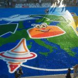 Mozaik za Ginisa na Trgu slobode 3