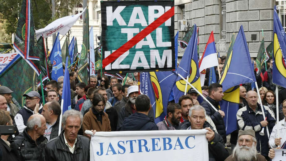 Završen protest Vojnog i Policijskog sindikata Srbije (VIDEO) 1