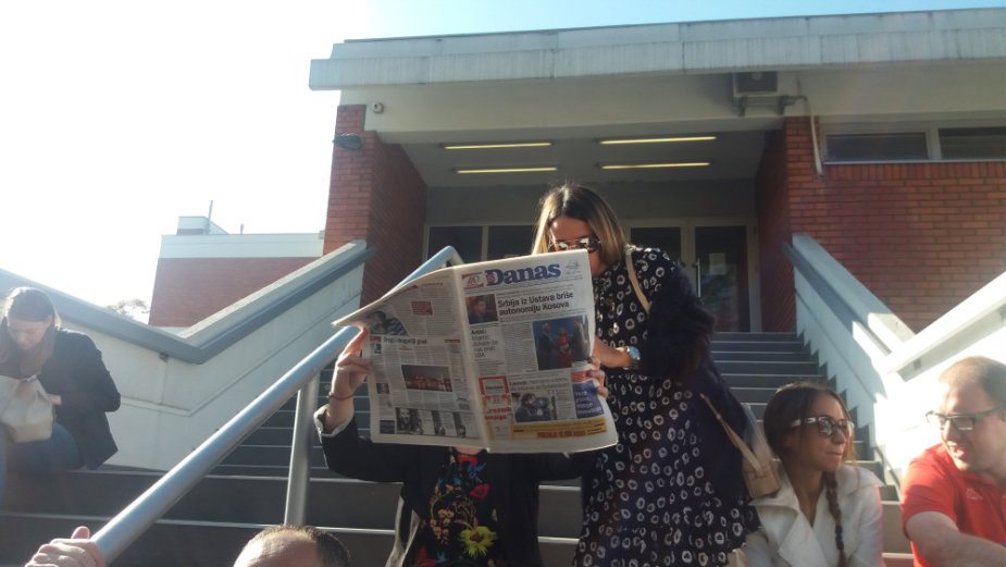 Podrška studentima optuženim za organizovanje protesta 2