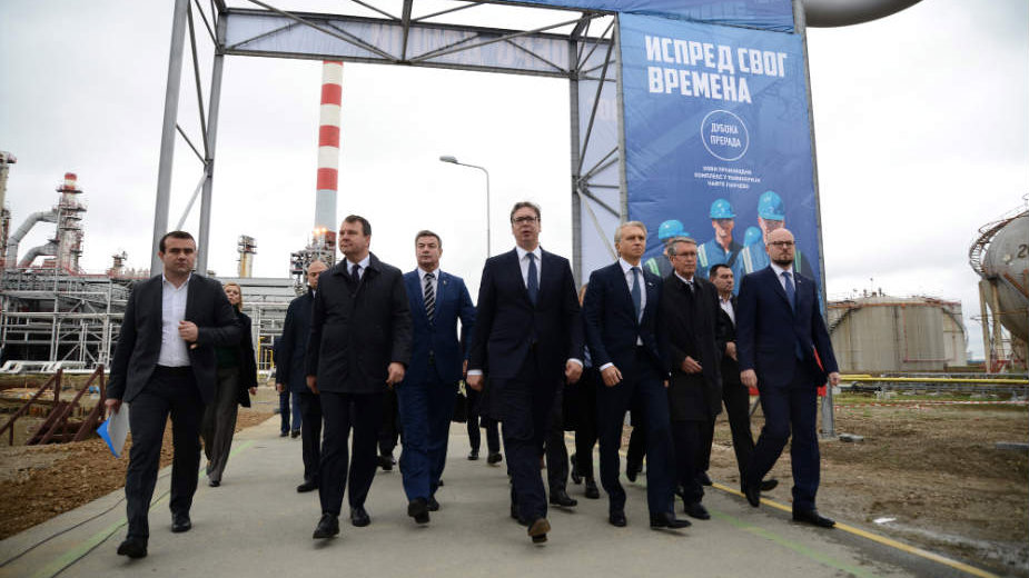 U rafineriji u Pančevu gradi se novo postrojenje 1