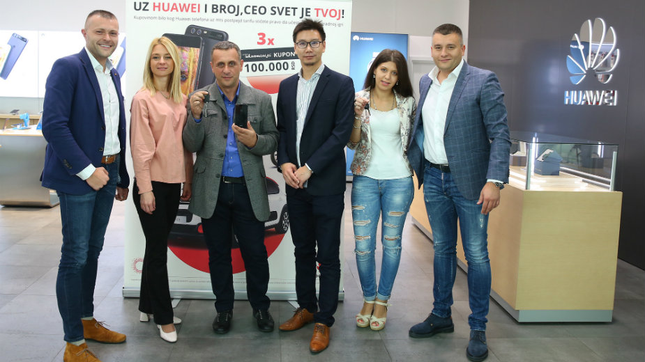 Huawei nagradio najsrećnije 1