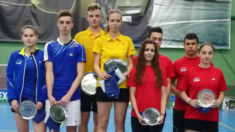 Dva odličja na juniorskom Svetskom kupu u badmintonu 1