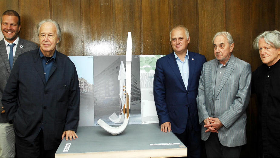 Izabrano idejno rešenje za spomenik Đinđiću 1