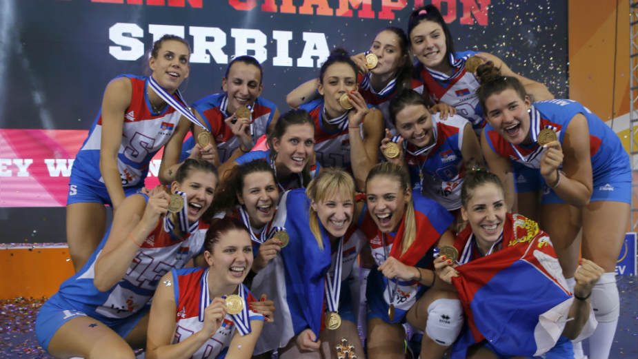 Odbojkašice Srbije prvakinje Evrope 2