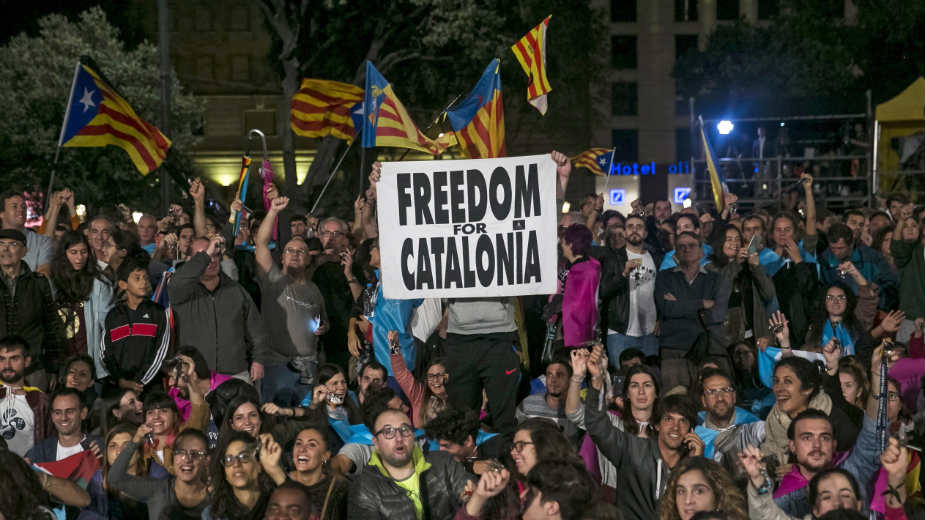Miting protivnika nezavisnosti Katalonije 1