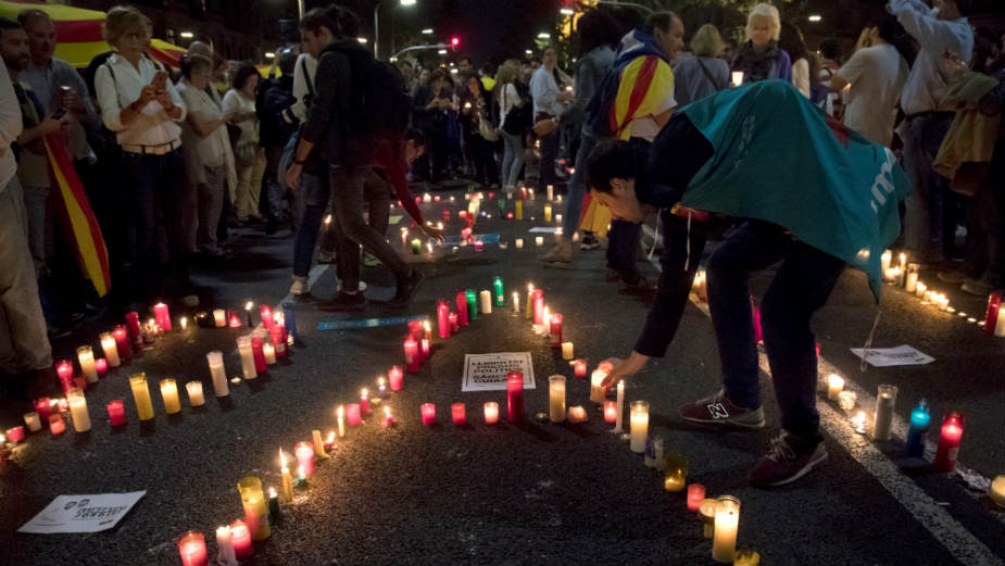 Masovni protesti u Barseloni 1