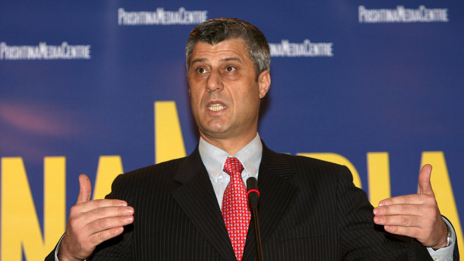 Tači optužio međunarodnu zajednicu 1