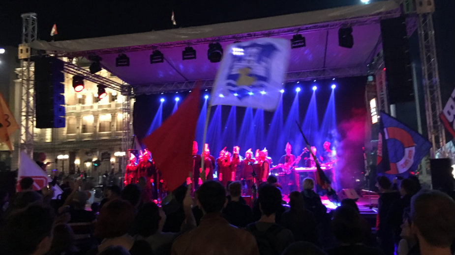 Protestni koncert Inicijative Ne da(vi)mo Beograd 1