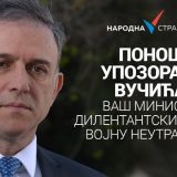 Ponoš: Vulin ne razume političke procese u svetu 8