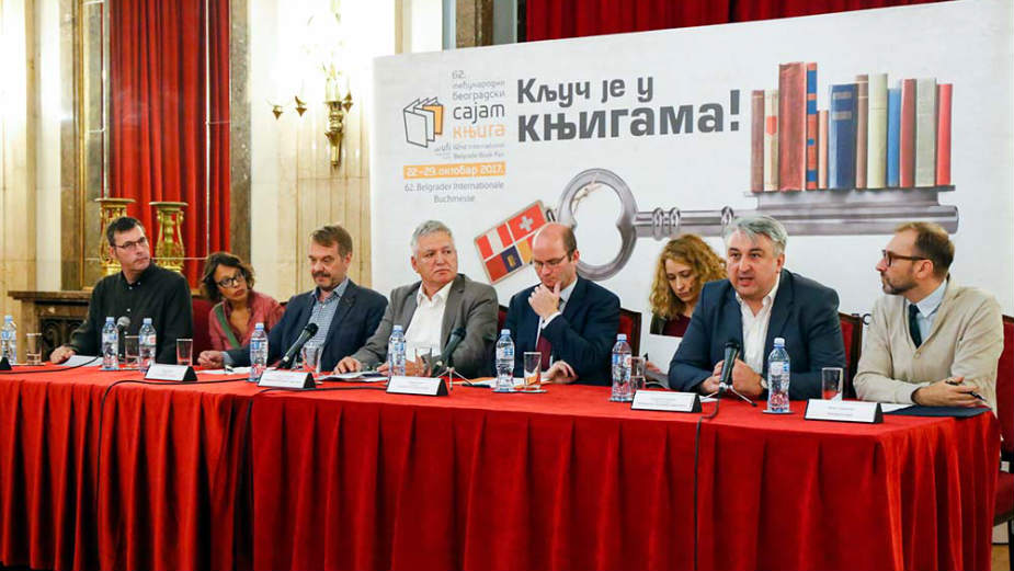 Miro Vuksanović i Karl Markus Gaus otvaraju 62. Sajam knjiga 1