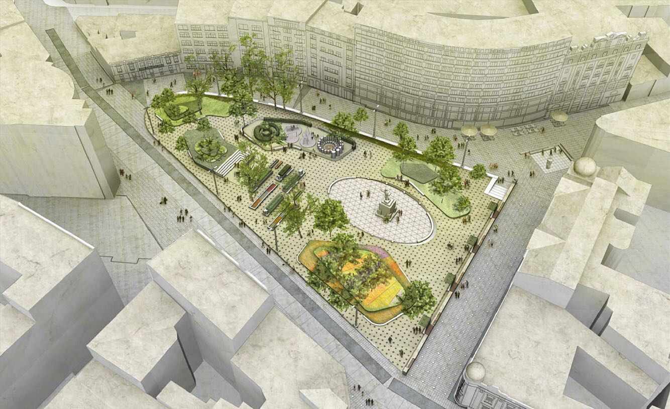 Skulpture Olge Jevrić u parku na Topličinom vencu 1